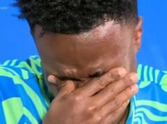 Vinícius Júnior llora al recordar a su abuela