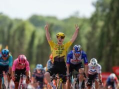 Brennan vuelve a rematar otra lanzadera perfecta del Visma en la Vuelta a España