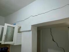 Edificio con grietas aviva el temor de los residentes en el Quisqueya