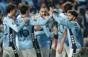 El Celta regresa a octavos de Europa League nueve años después de la mano de Giráldez