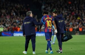 El Barça, en alerta por Lamine Yamal: tiene una lesión en el isquiotibial de la pierna izquierda