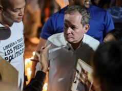 El partido del líder opositor venezolano Juan Pablo Guanipa denuncia su “secuestro” unas horas después de ser excarcelado