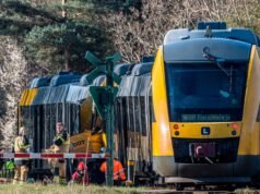 Cuatro heridos de gravedad en la colisión de dos trenes en Dinamarca