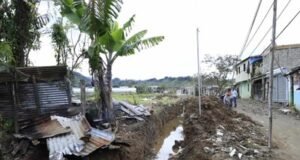 Obra de drenaje en Rancho Arriba sigue inconclusa