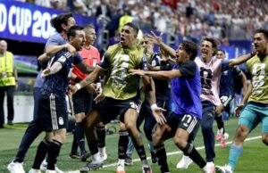 Final Copa Mundial Futbol entre España y Argentina