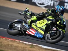 Raúl Fernández remata el festín de Aprilia en el GP de Gran Bretaña