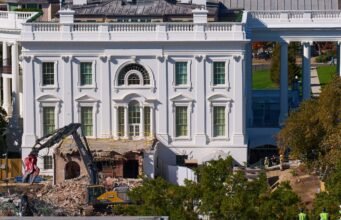 Un tribunal dictamina que Trump necesita el aval del Congreso para continuar con las obras del salón de baile en la Casa Blanca