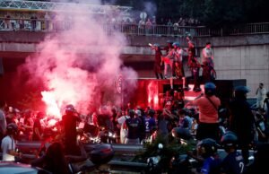 Más de un centenar de detenidos en París en los incidentes producidos tras la victoria del PSG en la Champions