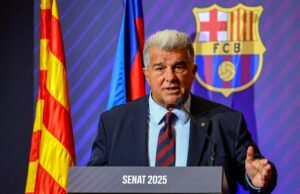 Laporta se recupera de una arritmia