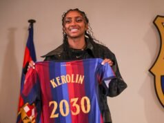 Kerolin Nicoli, el fichaje más caro de la historia del Barcelona femenino