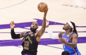 Los Thunder se mantienen invictos y eliminan a los Lakers de Doncic y LeBron de los ‘playoffs’ de la NBA