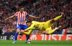 La final de Copa puede coronar a Musso como relevo de Oblak