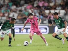 Messi vuelve a jugar con el Inter Miami tras la muerte de su padre