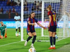 Graham Hansen abre el camino del Barcelona en la Champions