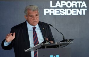 Joan Laporta, en el arranque de la precampaña, apunta a los árbitros: “A la que pueden nos joden”