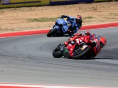 Marc Márquez responde al reto de Marco Bezzecchi ganando la ‘sprint’ del GP de Aragón