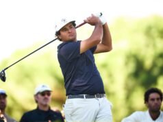 Eugenio Chacarra es líder del Open de España con un dedo del pie roto y puede retirarse