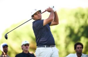 Eugenio Chacarra es líder del Open de España con un dedo del pie roto y puede retirarse