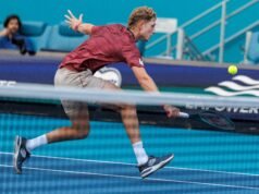 Landaluce choca con el saque de Lehecka en los cuartos de Miami