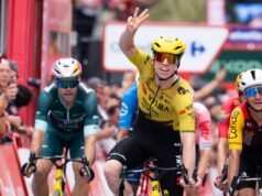 A Matthew Brennan no hay quien le pille en la Vuelta a España