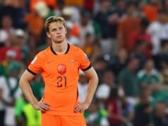 El Barcelona detecta una lesión de rodilla a Frenkie de Jong