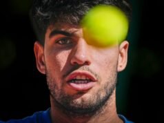 Alcaraz, baja en el Godó por una lesión en el brazo