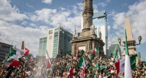 México – Sudáfrica, en vivo | Miles se concentran en el Ángel de la Independencia para celebrar