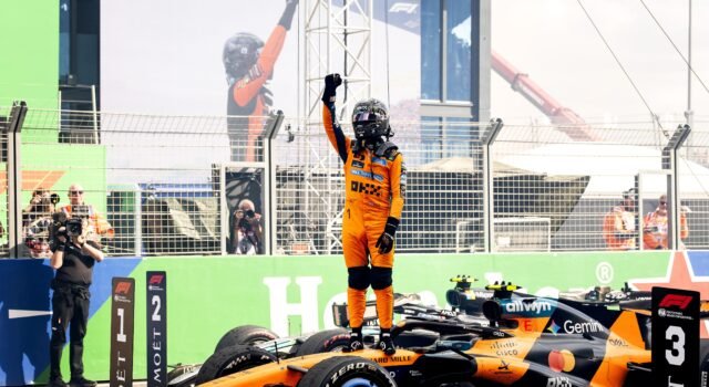 Norris le hace un nudo a Mercedes en el GP de Países Bajos