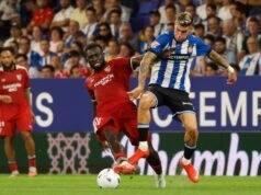 El Espanyol rescata un punto de infarto ante un Sevilla que resistió con uno menos