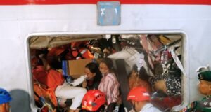 Al menos 14 mujeres mueren en el choque de dos trenes en Indonesia