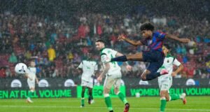 Hansi Flick: “Me gusta cómo estamos jugando. Es bonito verlo”