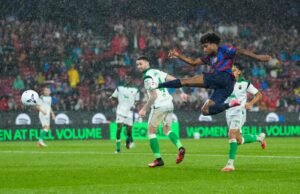 Hansi Flick: “Me gusta cómo estamos jugando. Es bonito verlo”