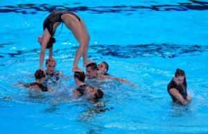 España se cuelga la plata en la final de la rutina acrobática del Europeo