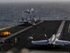 El portaaviones ‘Abraham Lincoln’ desplegado en el Golfo regresa a Estados Unidos tras conocerse las malas condiciones que sufre su tripulación