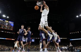 Aday Mara hace historia con Michigan y se convierte en el primer español en ganar la liga universitaria de baloncesto en EE UU