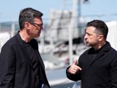 Costa y Burnham llegan a Kiev para conmemorar con Zelenski el día de la Independencia de Ucrania