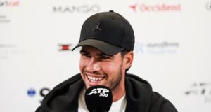 Alcaraz, “cansado” pero con ganas en el Godó: “No voy a echar de menos a Sinner…”