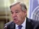 Guterres dice es un paso de avance extensión al alto el fuego