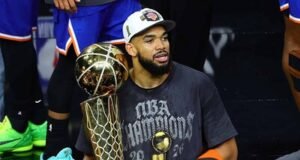 Karl-Anthony Towns llevará a RD trofeo tras victoria en la NBA