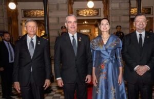 Abinader participa en cena oficial ofrecida por Rodrigo Chaves
