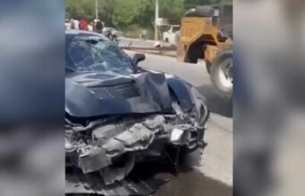 Accidente en autopista Joaquín Balaguer deja dos fallecidos