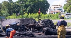 Así ocurrió el accidente en la George Washington que dejó dos muertos