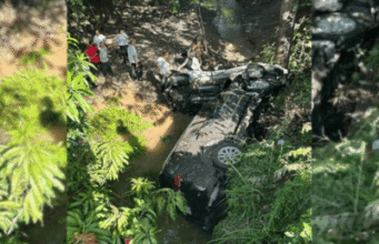 Accidente tránsito de escolta en Maimón-Puerto Plata deja 3 heridos