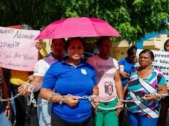 Reclaman finalizar reconstrucción de escuela en Santiago