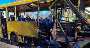 Tres muertos en ataque con drones contra un minibús en Ucrania