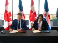Canadá y República Dominicana establecen cooperación en aviación civil