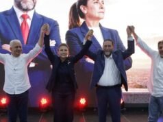 Carolina Mejía recibe respaldo de Eligio Jáquez