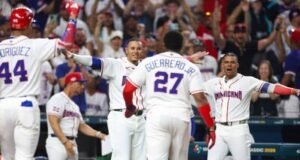 Clásico Mundial de Béisbol: RD vs EE. UU. en una semi de alto voltaje