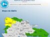 COE amplía provincias bajo alerta por lluvias