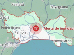 COE emite alerta de inundaciones para Santo Domingo por celulares